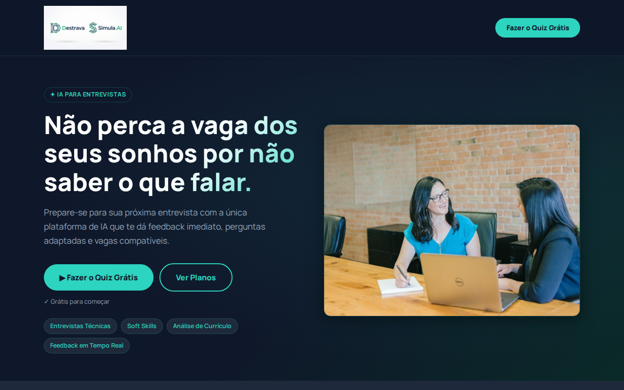 Simula.AI — Landing Page Gamificada